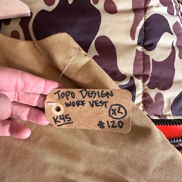 Topo Designs work vest - Picture 4 of 4